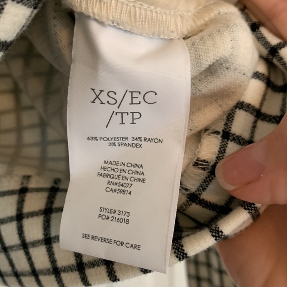 CAbi Windowpane Ponte XS Jacket and Size 2 Trousers - Picture 5 of 6